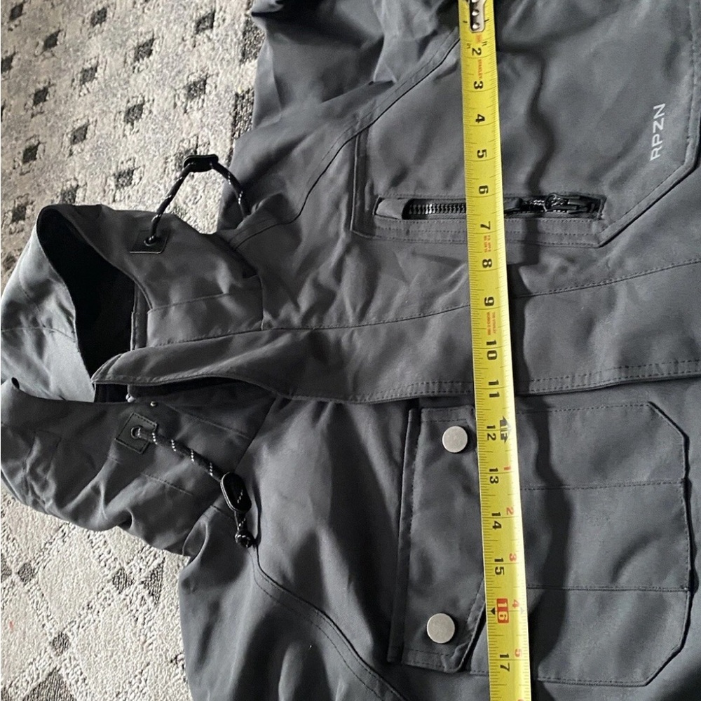 Ripzone Primaloft Winter Jacket Size Small unisex- Grey - Picture 7 of 9